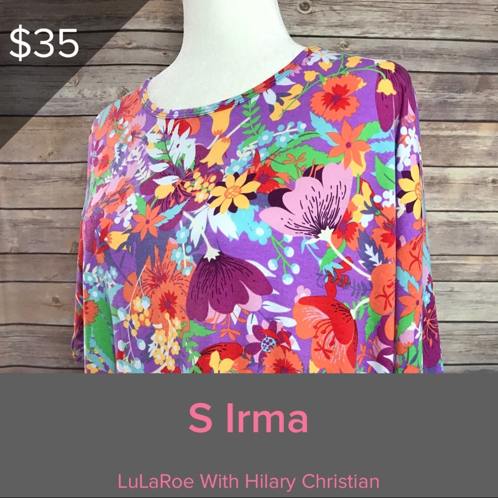 Small, LuLaRoe Irma. NWT